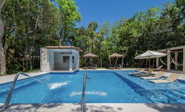 Departamento en venta en Puerto Morelos de 2 habitaciones a 10 minutos de la playa
