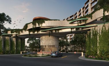 Departamento de 2 recámaras en venta frente al mar en Chicxulub