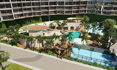 Departamento de 2 recámaras en venta frente al mar en Chicxulub
