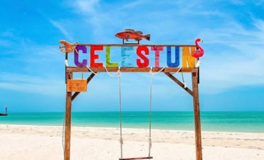 TERRENO FRENTE AL MAR A LA VENTA EN CELESTUN