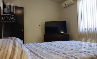 DEPARTAMENTO AMUEBLADO EN LA AMPLIACION  $14,500