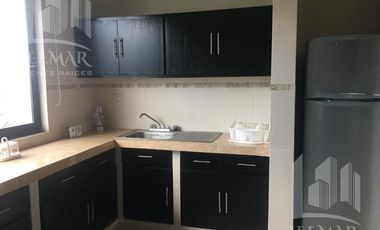 DEPARTAMENTO AMUEBLADO EN LA AMPLIACION  $14,500
