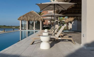 Departamento en VENTA o RENTA con ALBERCA y acceso al río, 2 recamaras, Dos Arenas