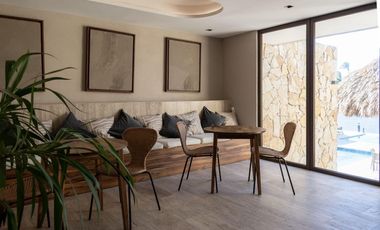 Departamento en VENTA o RENTA con ALBERCA y acceso al río, 2 recamaras, Dos Arenas