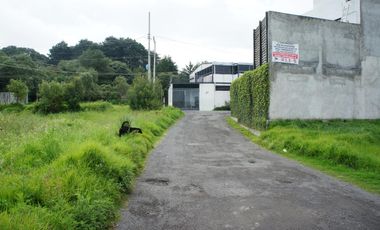 Terreno para lotes residenciales- Ocoyoacac Estado de México