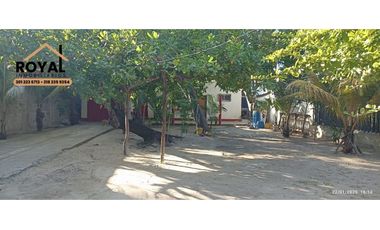 PUERTO COLOMBIA VENTA o RENTA LOTE COMERCIAL FRENTE AL MAR 1.400 M2