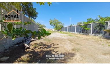 PUERTO COLOMBIA VENTA o RENTA LOTE COMERCIAL FRENTE AL MAR 1.400 M2