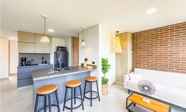 Venta apartamento amoblado frente a la represa con permiso/ Guatapé