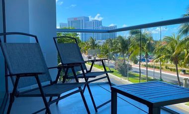 Departamento 1 recamara amueblado en Zona Hotelera Cancun