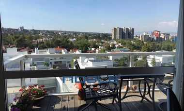 Departamento Venta Lomas del Pedregal, con Roof de 238.00m2.