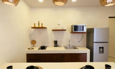 Departamento en  venta de dos recamaras en la veleta, tulum