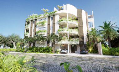 Departamento en  venta de dos recamaras en la veleta, tulum