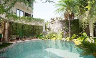 Departamento en  venta de dos recamaras en la veleta, tulum