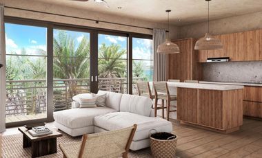 DEPARTAMENTO EN VENTA EN BACALAR 2 RECAMARAS CERCA A LA LAGUNA DE LOS 7 COLORES