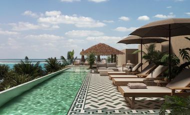 DEPARTAMENTO EN VENTA EN BACALAR 2 RECAMARAS CERCA A LA LAGUNA DE LOS 7 COLORES