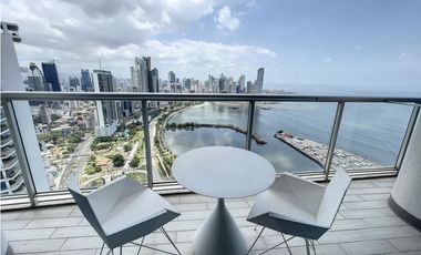 SE ALQUILA EN PH YACHT CLUB - AVE. BALBOA - AMOBLADO