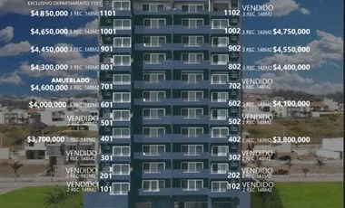 VOLIUM MAREE, Departamento en VENTA con vista y frente al mar, 3 recamaras