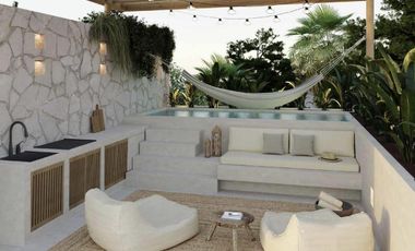 VILLA EN VENTA EN BACALAR DE UNA RECAMARA CON ROI Y PLUSVALIA INIGUALABLE