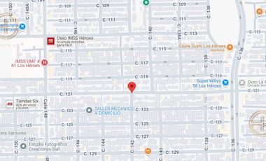 Casa en venta a 2 min de parque Los Héroes y clínica 61 IMSS