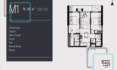 DEPARTAMENTOS EN VENTA EN LA COLONIA LA HUASTECA ZONA SANTA CATARINA