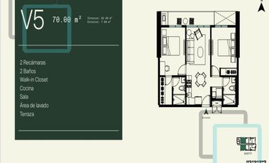 DEPARTAMENTOS EN VENTA EN LA COLONIA LA HUASTECA ZONA SANTA CATARINA