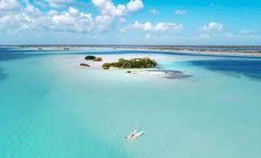Villa en Bacalar de dos recamaras con vista a la laguna