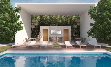Villa en Bacalar de dos recamaras con vista a la laguna