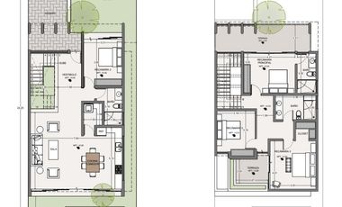 Casa en Venta Tulum, 3 o 4 habitaciones, Alberca, Palapa de meditación, Canchas