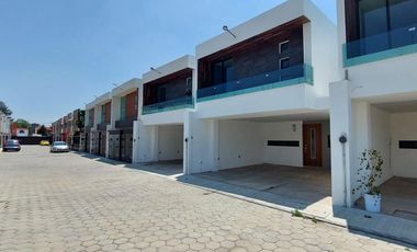 Ultimas casas en venta con tres habitaciones en fraccionamiento cerrado en Tlaxcala.