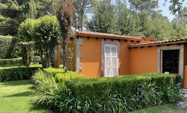 Casa campestre de un piso en Venta- Ocoyoacac