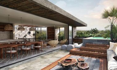 En Venta Pent House / Departamento de Lujo en ARTHOUSE SIGNATURE, Tulum Quintana Roo