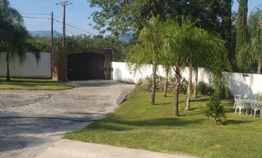 CASA QUINTA EN VENTA SANTIAGO NUEVO LEON