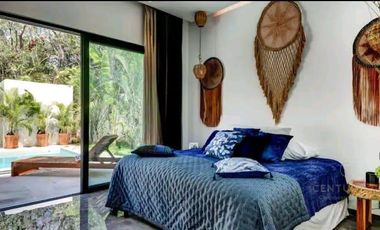 Se vende lujosa casa en Aldea Zama Premium Tulum P4007