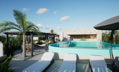 Venta Departamento La Veleta con Cenote artificial !