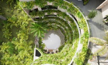 Venta Departamento La Veleta con Cenote artificial !