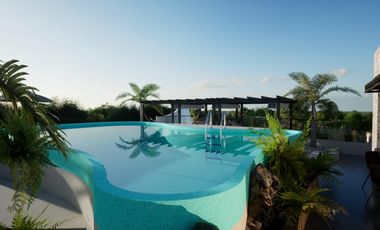 Venta Departamento La Veleta con Cenote artificial !