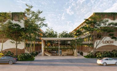 DEPARTAMENTO EN VENTA  EN TULUM 1 HABITACION/ ALBERCA /PRIVADA