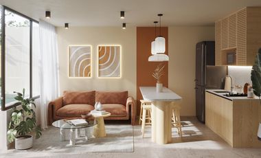 DEPARTAMENTO EN VENTA EN TULUM 1 HABITACION/ ELEVADOR/ SPA / AREA COMERCIAL