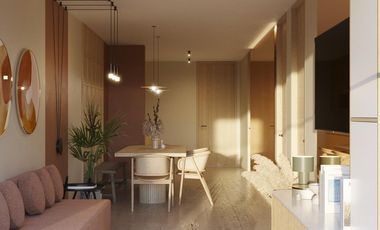 DEPARTAMENTO EN VENTA EN TULUM 1 HABITACION/ ELEVADOR/ SPA / AREA COMERCIAL