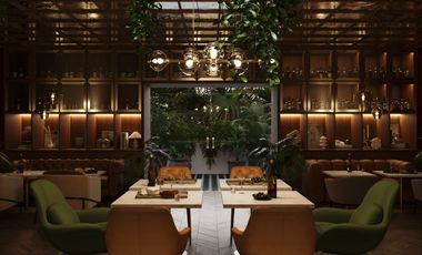 DEPARTAMENTO EN VENTA EN TULUM 1 HABITACION/ ELEVADOR/ SPA / AREA COMERCIAL