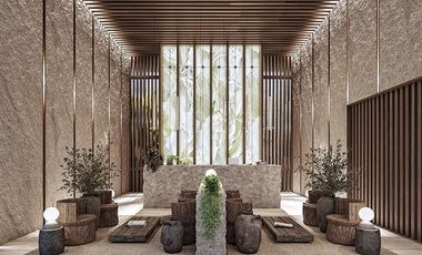 DEPARTAMENTO EN VENTA EN TULUM  1 HABITACION/ LOBBY/ RESTAURANTE/ BAR/ PISCINA