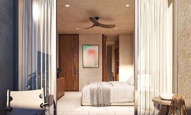 DEPARTAMENTO EN VENTA EN TULUM  1 HABITACION/ LOBBY/ RESTAURANTE/ BAR/ PISCINA