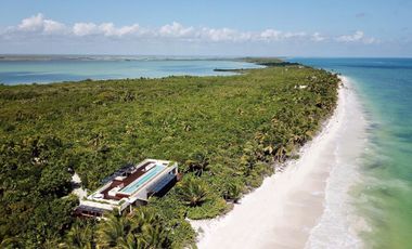 Se vende hermosa villa ecosostenible dentro de la reserva de Sian Kaan, Tulum