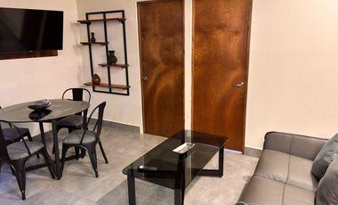 Departamento en renta Col. Roma Norte amueblado 2 recámaras