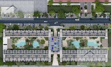 Departamento en venta  RUM Residencias Universitarias en Zona Anahuac Mayab Rentas Garantizadas Merida Yucatan