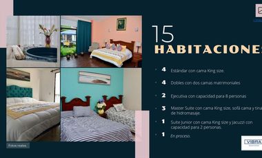 Hotel Boutique a la venta en Ixtapan de la Sal.