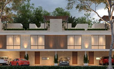 Townhouse en venta de 2 recámaras en Temozón Norte