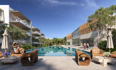 Departamento en VENTA, en Playa del Carmen, 2 habitaciones, zona exclusiva, con piscina, cerca de la playa!