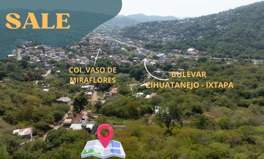 Terreno Habitacional en Vaso de Miraflores, Zihuatanejo 📍