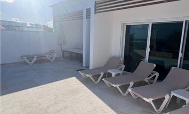 Beach front condo en renta akumal México